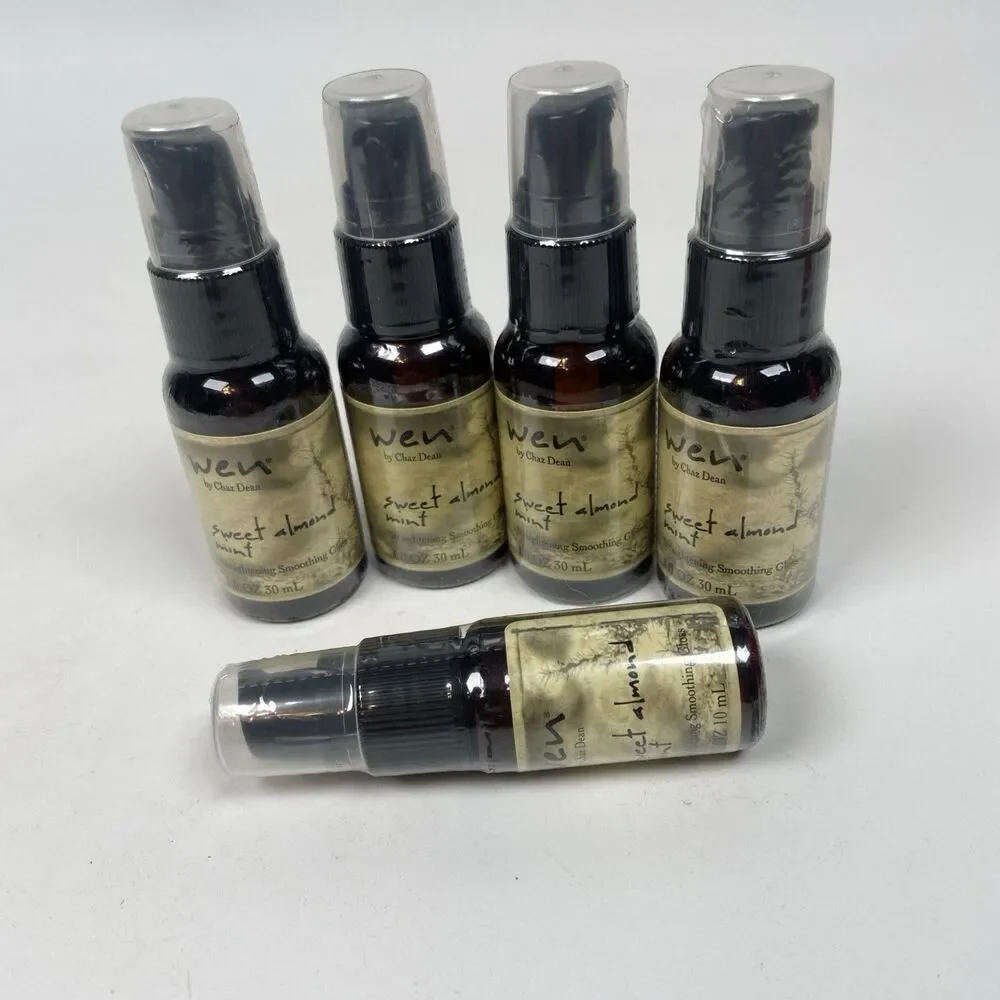 Wen By Chaz Dean Sweet Almond Mint Straightening Smoothing Gloss 1 Fl Oz Sealed
